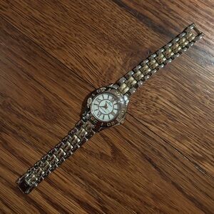 Anne Klein Gold and Silver Women's Watch